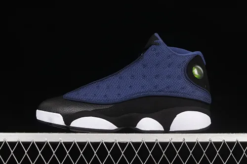 All categories Air Jordan Jordan series basketball shoes Air Jordan 13 pure original version Air Jordan 13 Flint AJ13 Joe 13 navy black and blue 3M reflective basketball shoes DJ5982-400